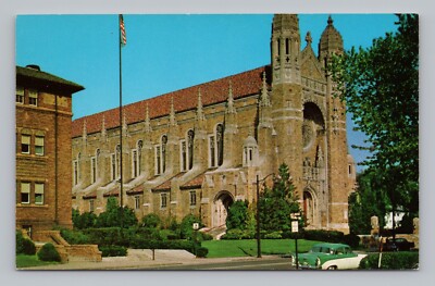 Postcard Queen of the Holy Rosary Cathedral Toledo Ohio