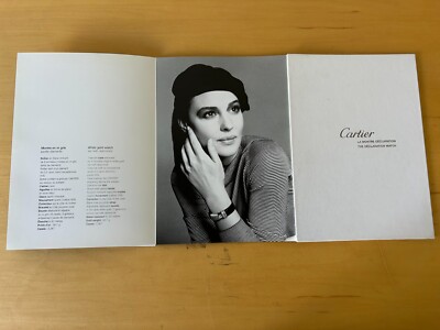 Folleto Booklet - CARTIER - La Montre Déclaration - The Déclaration Watch