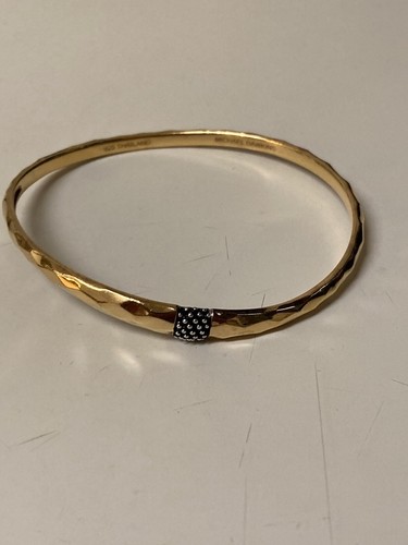 Michael Dawkins Sterling & Gold Plated Armreif Armband