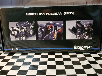 Ricko 1935 Horch 851 Pullman Limousine 1:18 Scale Diecast