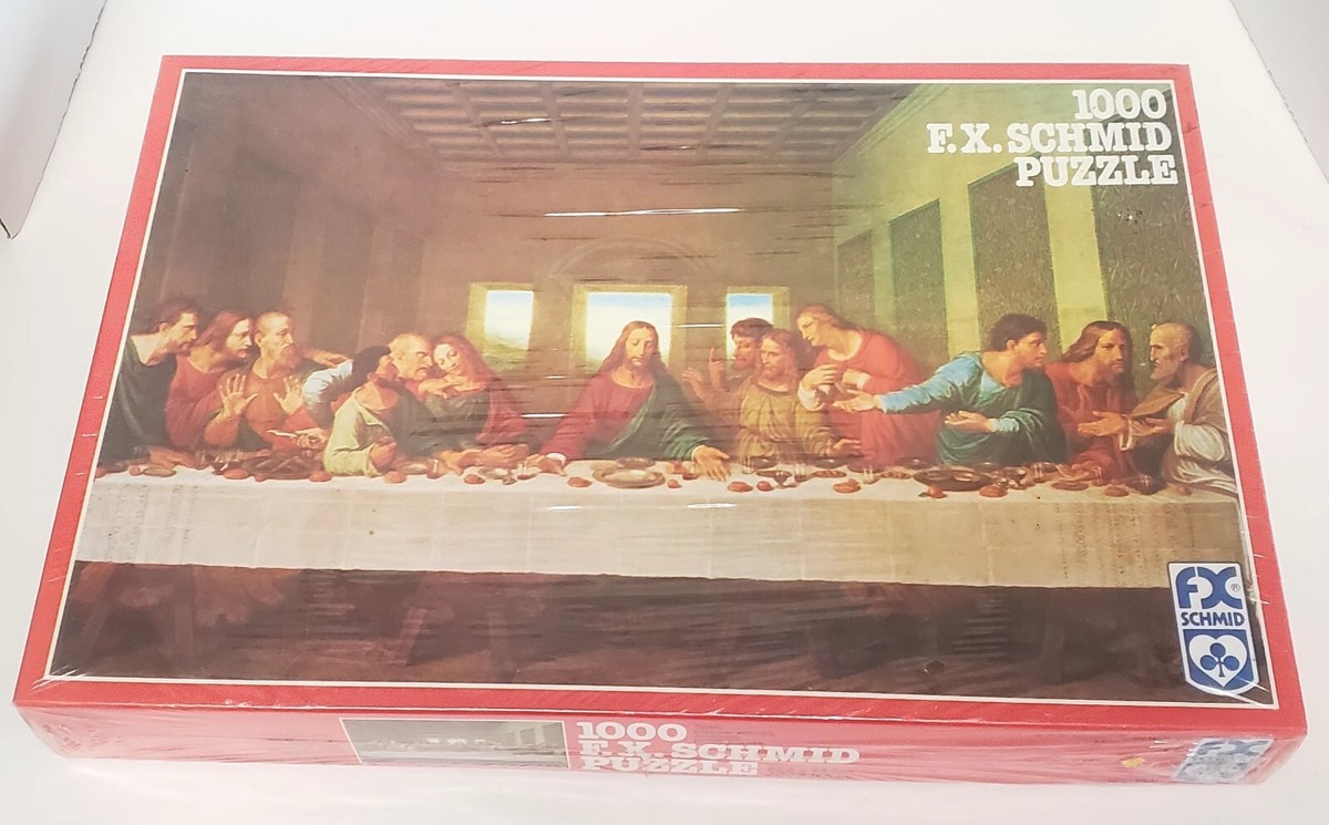 Schmid Puzzle The Last Supper Leonardo da Vinci 1995 SEALED