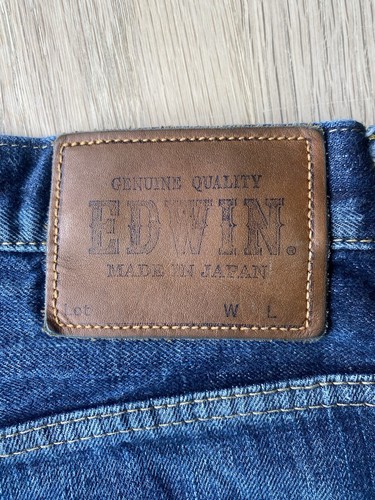 Edwin Jeans Rebel Vintage ED56RV Slim Tapered W31/L33 Made in Japan 🇯🇵 - Zdjęcie 8 z 13