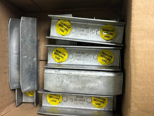 10 PK B-Line B766-22 Aluminum Straight Strut Joiner for 1-5/8" Channels - Picture 6 of 7