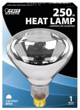 HEAT LAMP LOT OF(2) 250 WATT HEAT BULB HEAT LAMP PACK OF 2 FAST SHIPPING 6533780