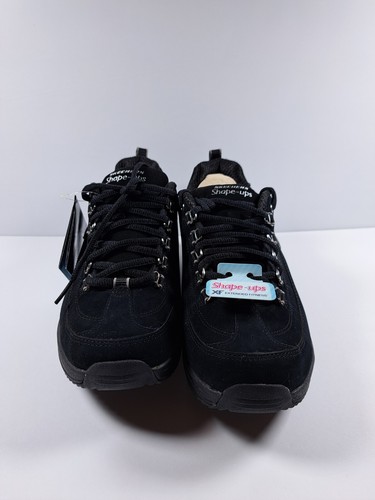 Skechers Shape-Ups XF Energy Blast Women’s Black Suede Walking Sneakers Size 8.5 - Picture 7 of 10