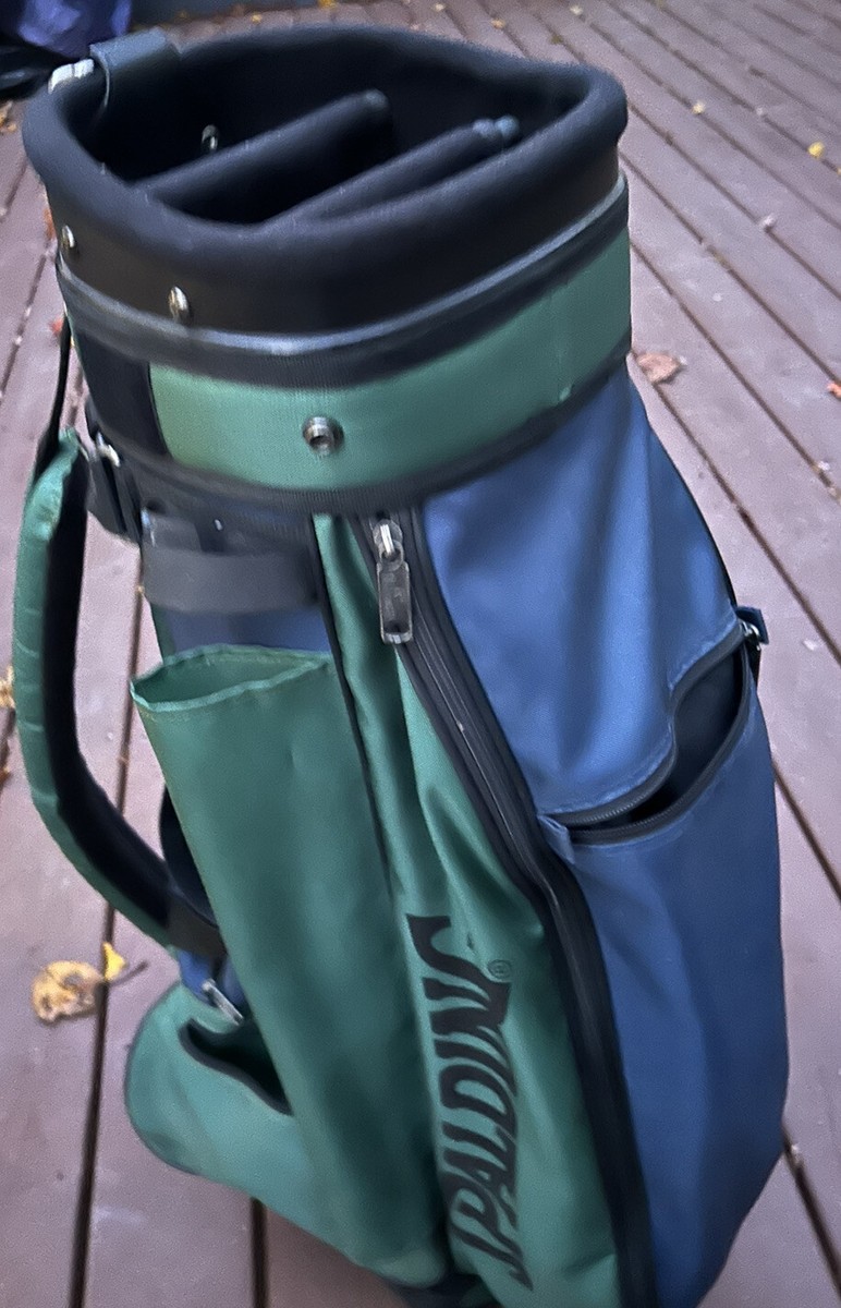 Spalding Golf Bag 3 Way 5 Pockets | eBay