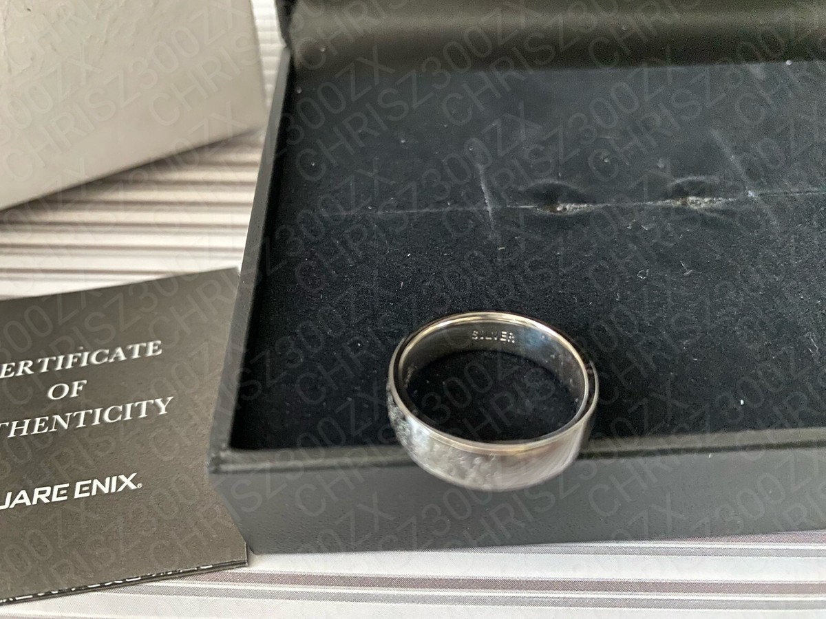 Nier Automata 2B Silver Ring SV925 Figure Japan Size Official