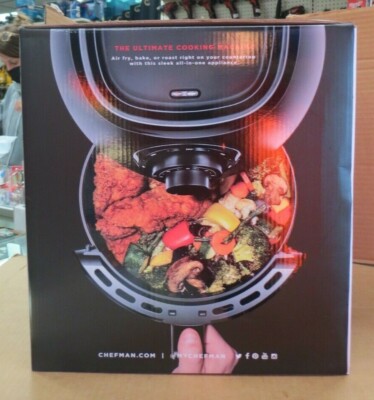 CHEFMAN RJ38-V3-DC35 TURBOFRY AIR FRYER 3.5L NEW | eBay