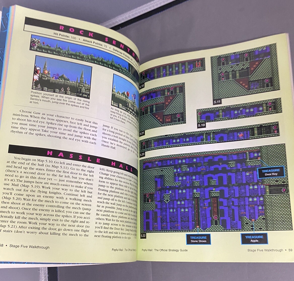 Popful Mail Official Strategy Guide - Sega CD Full Walkthrough And Maps, RARE!