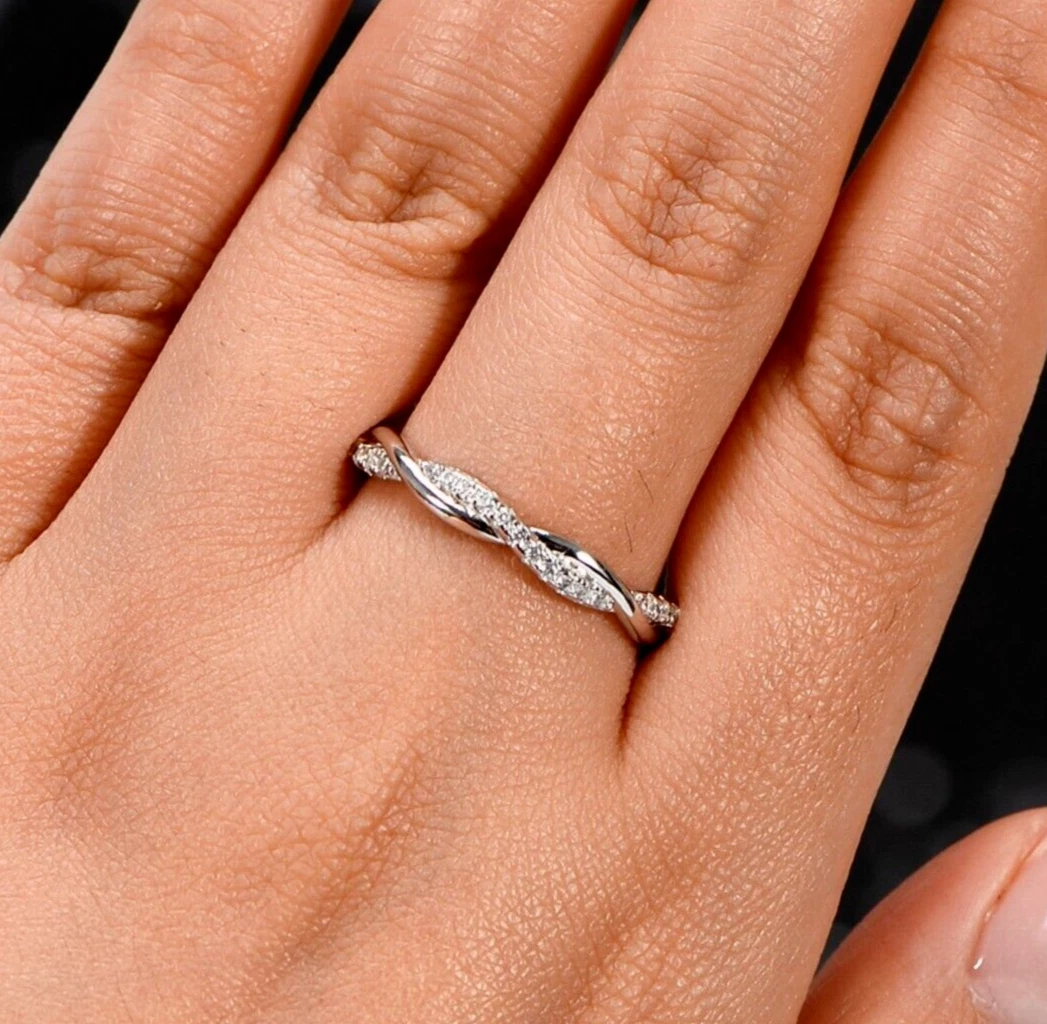 Womens promise ring band deals