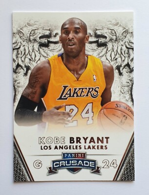 Kobe Bryant 2013-14 Panini CRUSADE #91 Los Angeles Lakers BLACK MAMBA KB24 KB8