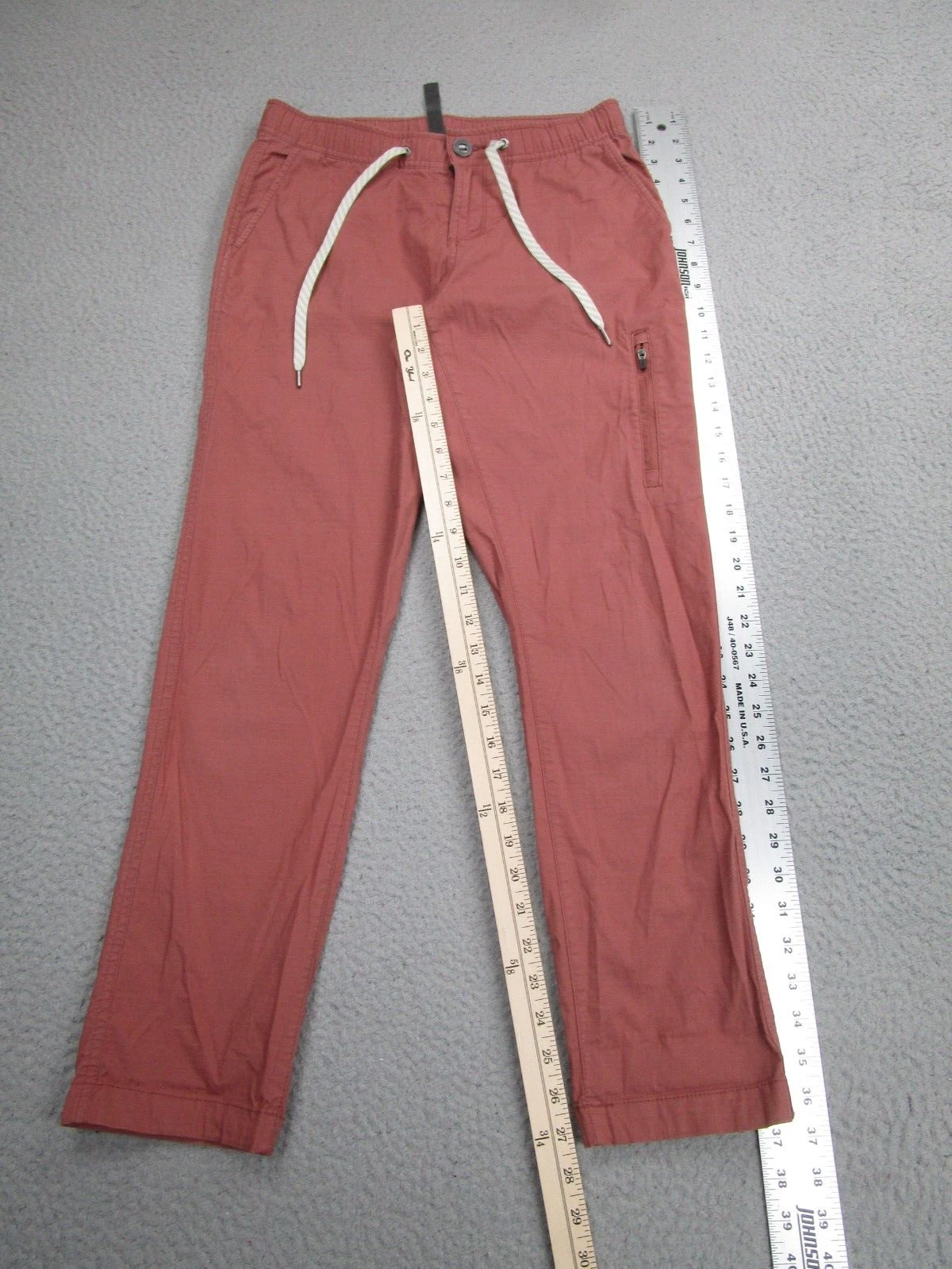 vuori rosewood ripstop zip pockets cargo hiking pants