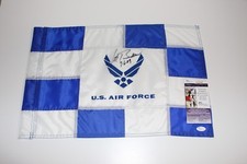 VICE PRESIDENT JOE BIDEN SIGNED UNITED STATES AIR FORCE FORCE PIN FLAG JSA COA