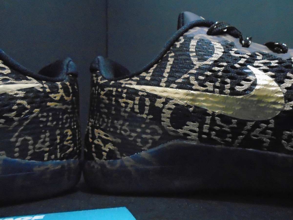 NIKE ZOOM KOBE XI 11 ELITE LOW ID MAMBA DAY BLACK GOLD PROTRO FTB