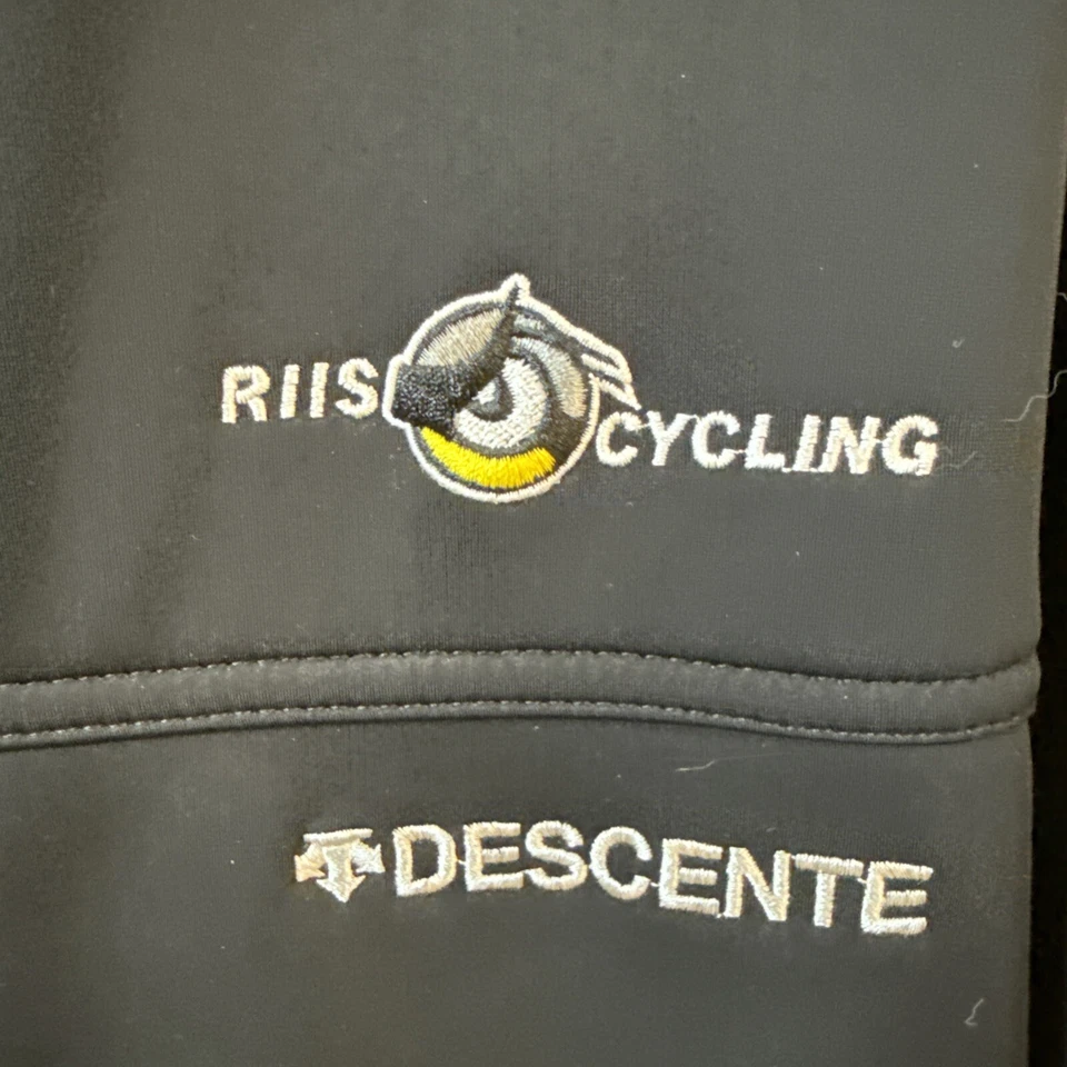 Descente Winter Softshell Jacket -Team CSC - Riis Cycling - Men's Medium - Black - Image 2 of 4