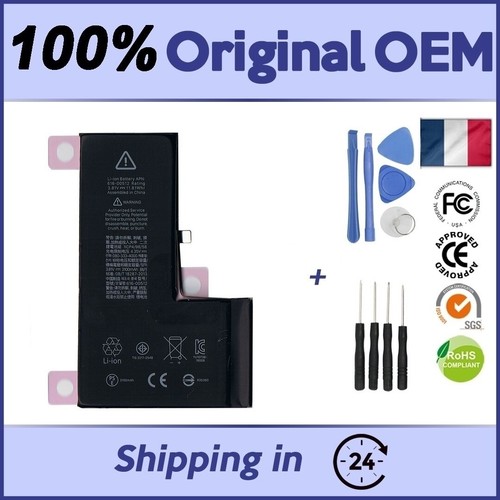 3100mAh IPHONE XS BATTERY 100% NEW - SUPERIOR CAPACITY +/ TOOLS +ADHESIVE - 第 1/2 張圖片