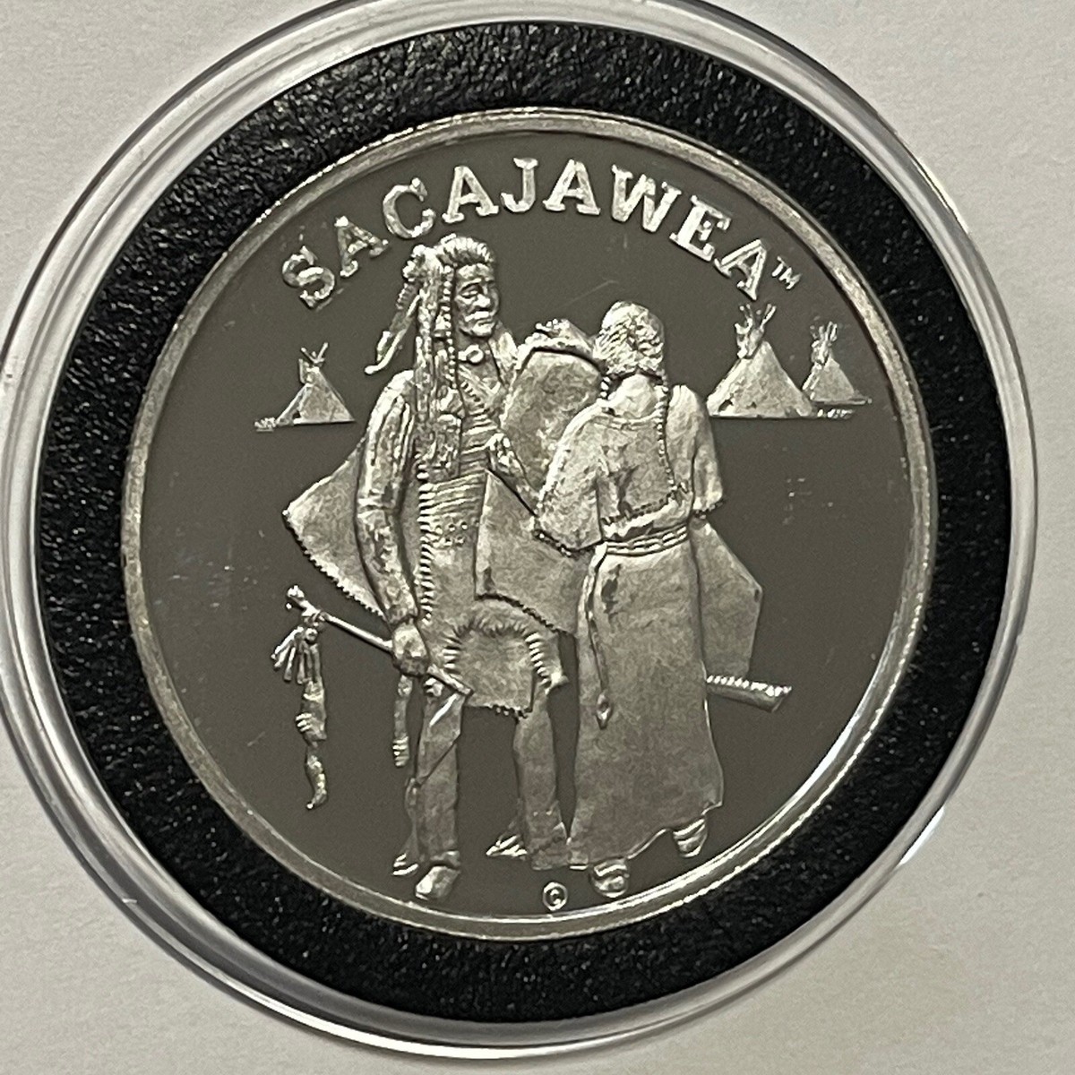 Indian Sacajawea Poongu Collectible Coin 1 Troy Oz .999 Fine