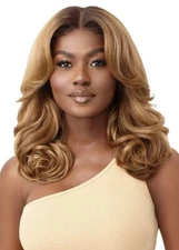 OUTRE SYNTHETIC MELTED HAIRLINE HD LACE FRONT WIG - VANYA