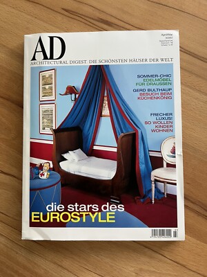 Magazin AD Architectural Digest / April Mai 3/2002