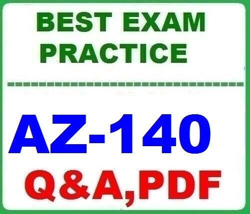 NAJNOWSZY AZ-140 Praktyka egzaminacyjna QA Konfiguracja i obsługa wirtualnego pulpitu na MS Azu - Zdjęcie 1 z 1