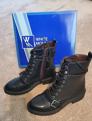 White Mountain Women's Decree Combat Boot Size MSRP