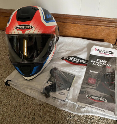 caberg drift evo helmet Integra Motorcycle  Ghostbikes and helps to enhance aerodynamics at higher speed CABERG DRIFT EVO II |