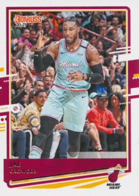 2020-21 Panini Donruss #127 JAE CROWDER - Miami Heat
