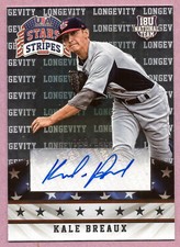 2015 USA Baseball Stars and Stripes Longevity Signatures #56 Kale Breaux 118/201