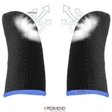 Carbon Thumb Finger Sleeve For Pubg Gaming Touch Screen Friction &Finger Protect
