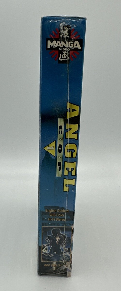 Angel Cop VHS Vol. 1 (1995, Manga Video) w/ Original Insert