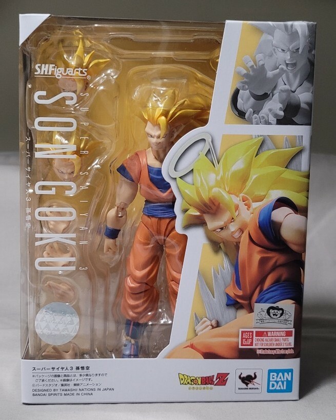 ドラゴンボール フィギュアSon Gokou & Super Saiyan3 S.H.Figuarts Super Saiyan 3 Son Goku Figure Dragon Ball
