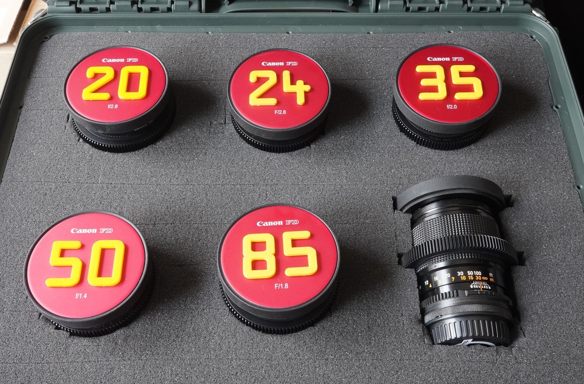 キヤノンNEW F-1とFD 35mmF2.0S.S.Cとのセット キヤノンNEW F-1とFD 35mmF2.0S.S.Cとのセット