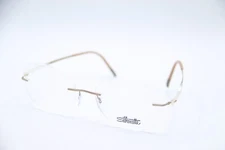 NEW SILHOUETTE 5540 CT 8640 BROWN GUNMETAL AUTHENTIC FRAMES EYEGLASSES 54-17
