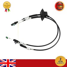 Gear Selector Linkage Cable Set Pair for Fiat 500 2007-2020 500 C 2009-2015 1.2