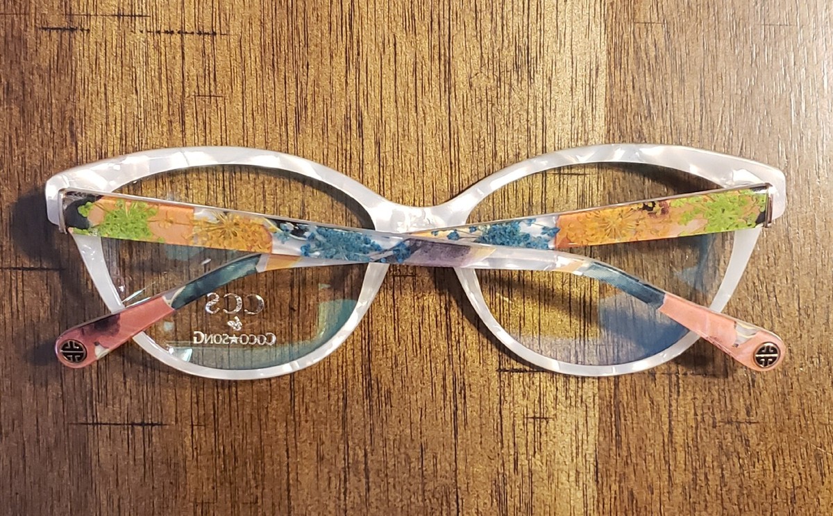 CoCo！ New COCO SONG Eyeglasses CCS 103 COL. 3 Frames Demo Lens 55
