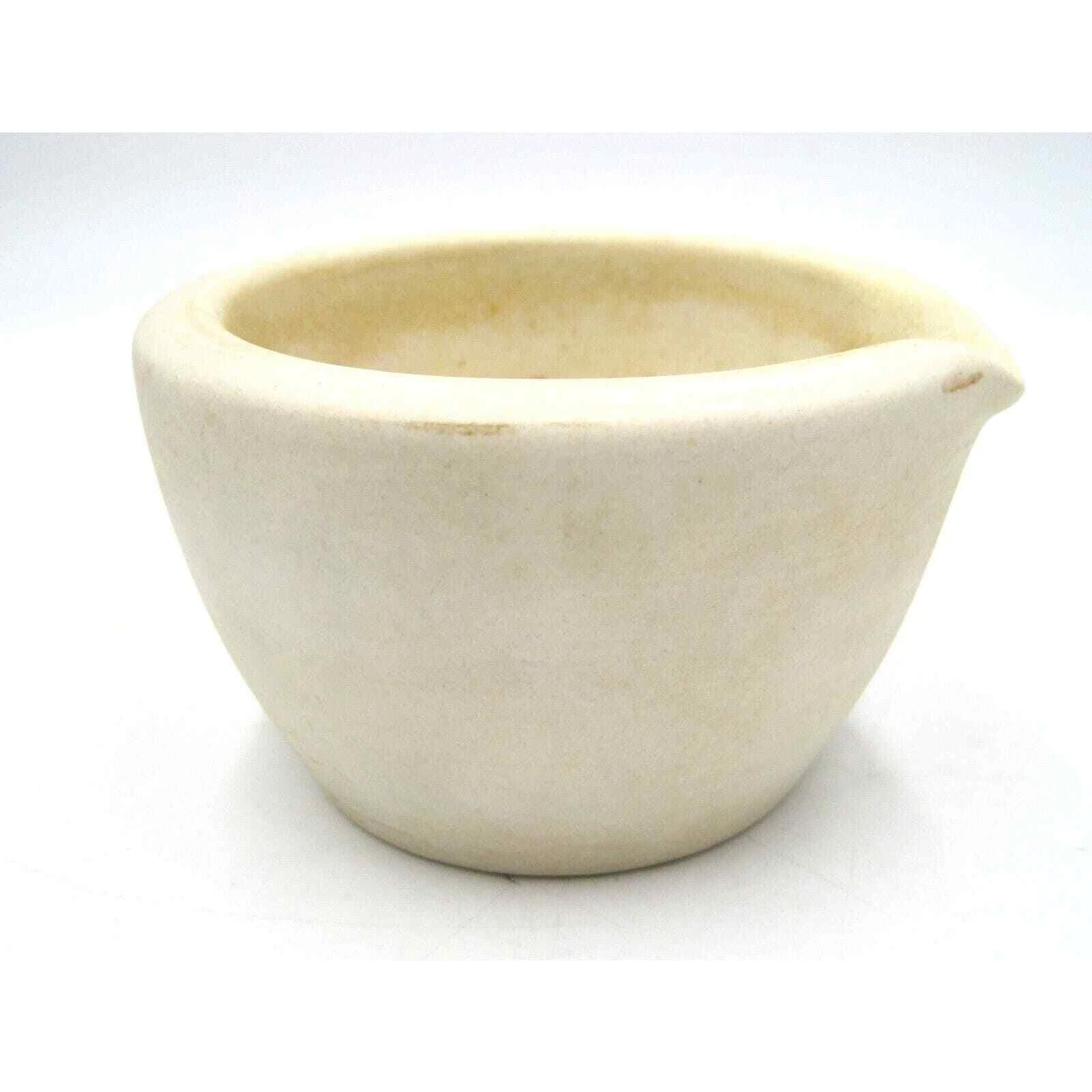 Vintage 5” Rim 1800s MORTAR & Pestle Thomas Maddock & Sons Granite Stone
Opens in a new window or ta