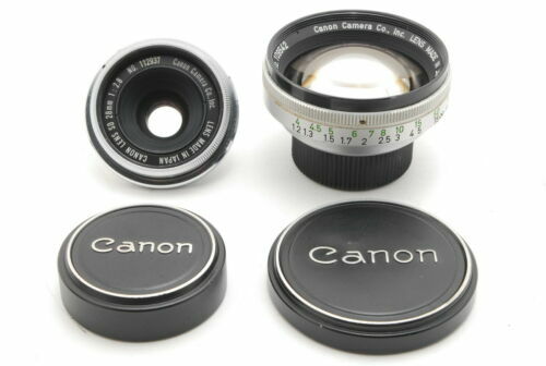 Canon Serenar 50mm F1.8 L39 Screw Mount Clean Optics Smooth Focus