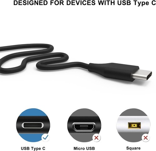 65W USB-C Laptop Charger Power AC Adapter For Acer Chromebook HP Lenovo Google - Picture 2 of 17