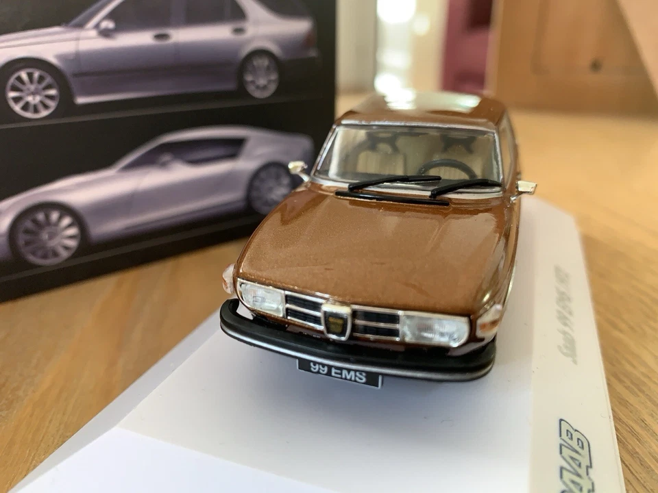 Atlas Saab 99 EMS 1972 Saab Car Museum 1/43 - Image 2 of 4