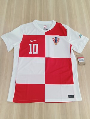 Nike Croatia 2024 Stadium Home Modric #10 (US L Size) - FV1737-100