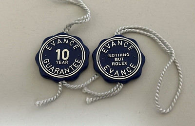 Rolex  10 Year  Evans Blau Original tag  (8)