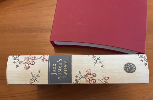 Jane Austen's Letters Folio Society Slipcase Hardcover – Deirdre Le Faye