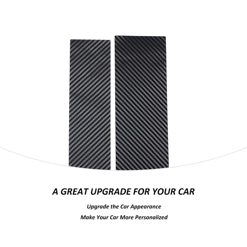 Truck Rear Middle Window Sticker Cover Trim For Dodge Ram 1500 11+ Carbon Fiber - Picture 7 of 8