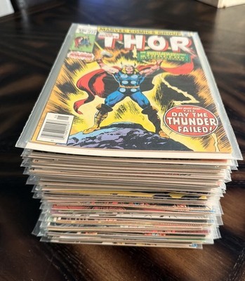 THE MIGHTY THOR 272 -338  MARVEL COMICS COMPLETE RUN | BRONZE AGE | LOT OF 67