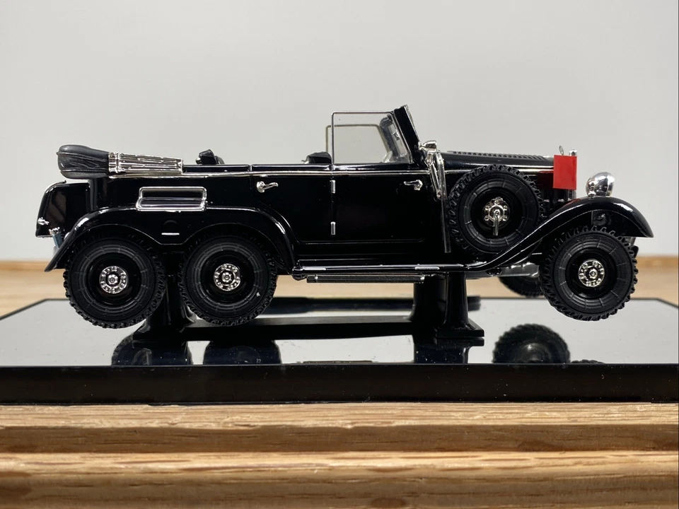 1/43 Signature Models 1938 Mercedes Benz G4 Black No Box Read ! - Image 4 of 4