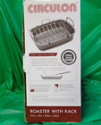 Circulon Rectangle Roaster Pan with Rack Roasting For 24lb Turkey New In Box — photo 2