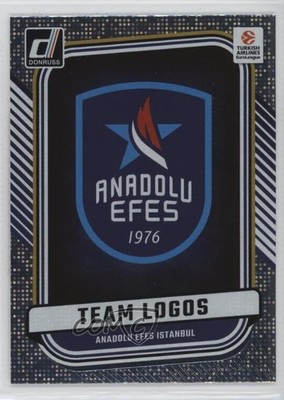 2024-25 Panini Donruss EuroLeague Team Logo Anadolu Efes Istanbul #6 16wc