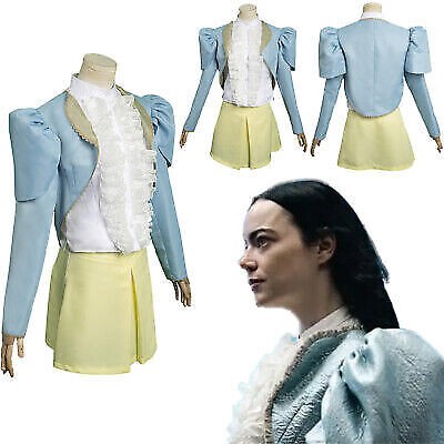 Poor Things Belle Baxter Cosplay Costume Outfits Halloween Jacket Coat Skirts