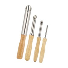 4PCS​ ​Stainless Steel, Pottery Tools Hole Cutter  for Drilling and Carving