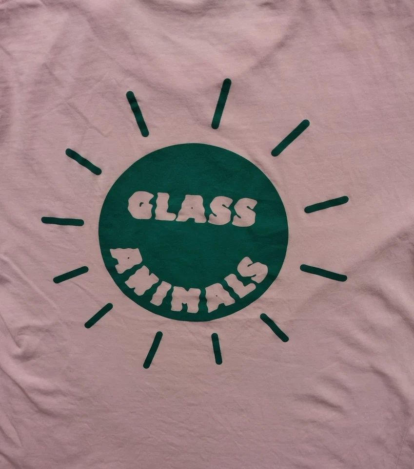 Glass Animals - Camiseta Australian Dreamland Tour (2022) Original, Pequeña - RARA Foto 3 de 4